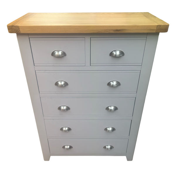 York Painted 2 Over 4 Chest